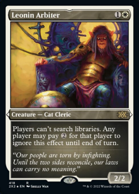 Leonin Arbiter [Etched Foil]