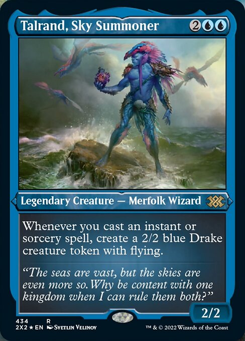 Talrand, Sky Summoner [Etched Foil]