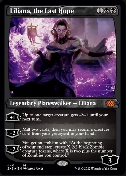 Liliana, the Last Hope [Etched Foil]