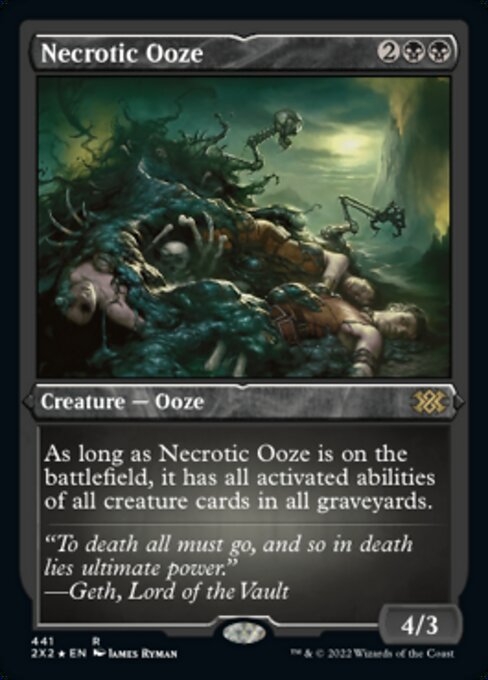 Necrotic Ooze [Etched Foil]