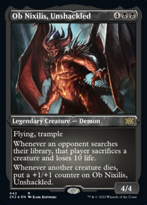 Ob Nixilis, Unshackled [Etched Foil]