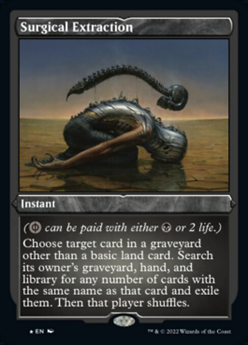 Surgical Extraction [Etched Foil]