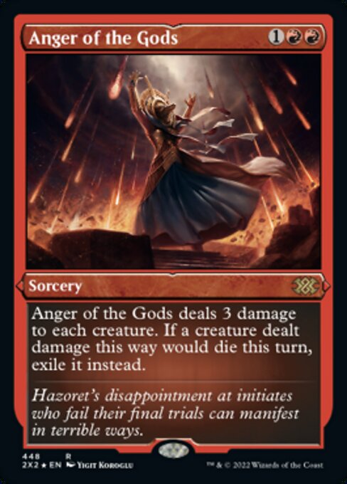 Anger of the Gods [Etched Foil]