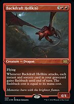Backdraft Hellkite [Etched Foil]