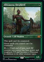 Allosaurus Shepherd [Etched Foil]