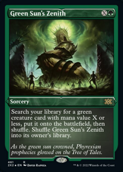 Green Sun's Zenith [Etched Foil]