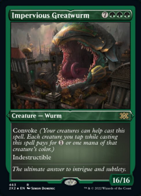 Impervious Greatwurm [Etched Foil]