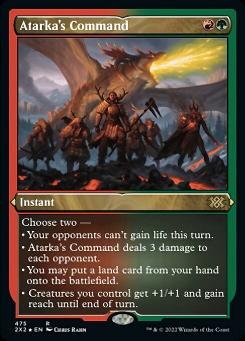 Atarka's Command [Etched Foil]