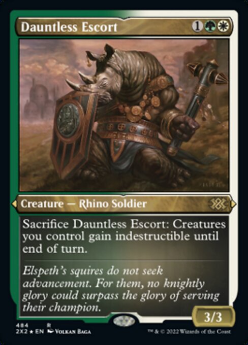 Dauntless Escort [Etched Foil]