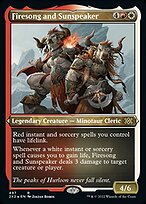 Firesong and Sunspeaker [Etched Foil]