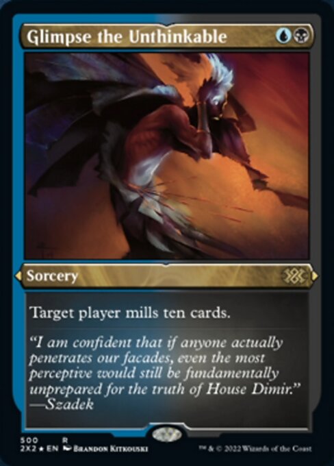 Glimpse the Unthinkable [Etched Foil]