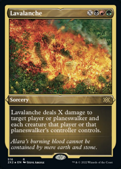 Lavalanche [Etched Foil]