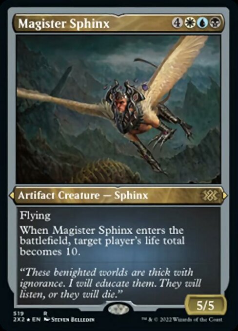Magister Sphinx [Etched Foil]
