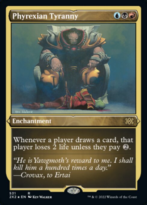 Phyrexian Tyranny [Etched Foil]