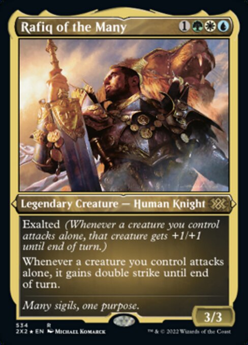 Rafiq of the Many [Etched Foil]