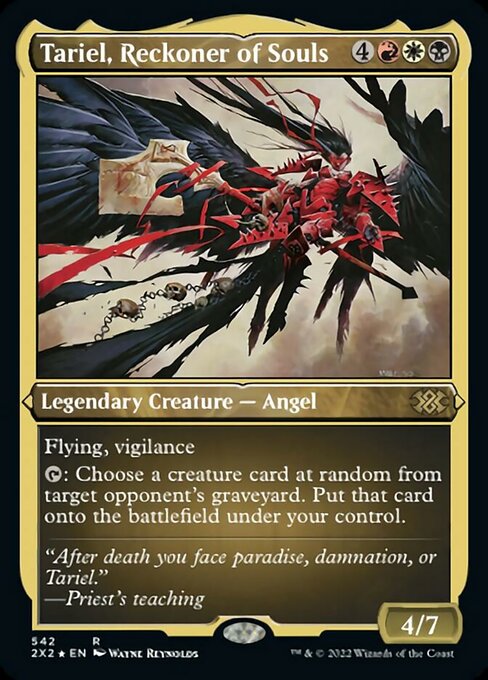 Tariel, Reckoner of Souls [Etched Foil]