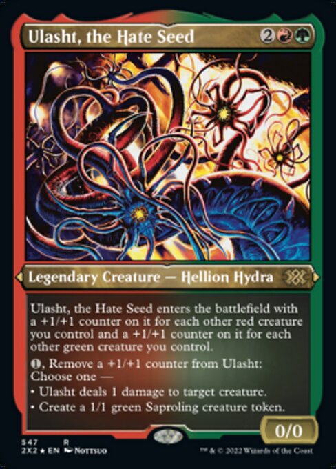Ulasht, the Hate Seed [Etched Foil]