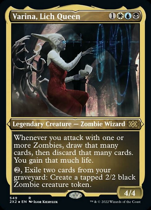 Varina, Lich Queen [Etched Foil]