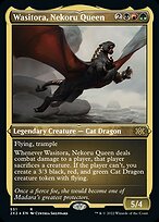 Wasitora, Nekoru Queen [Etched Foil]