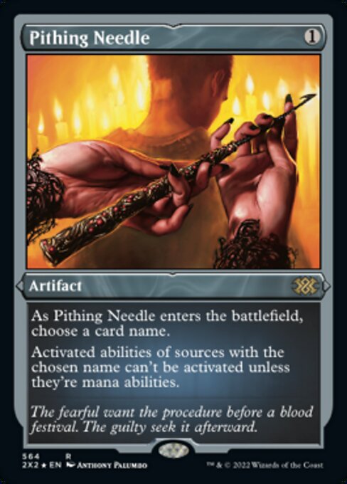 Pithing Needle [Etched Foil]