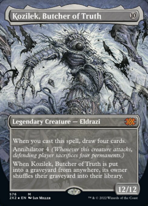 Kozilek, Butcher of Truth [Borderless Foil]