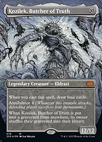 Kozilek, Butcher of Truth [Borderless Foil]