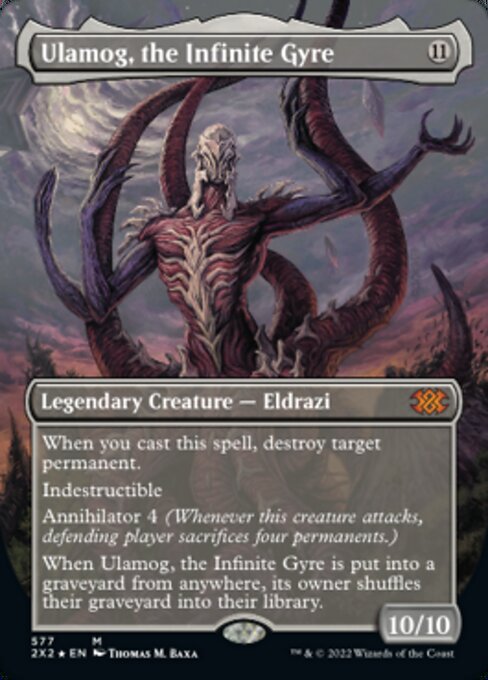 Ulamog, the Infinite Gyre [Borderless Foil]