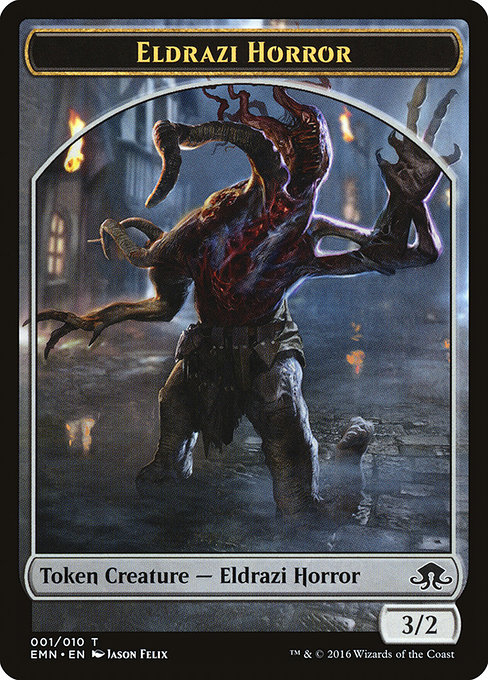 Eldrazi Horror Token TEMN