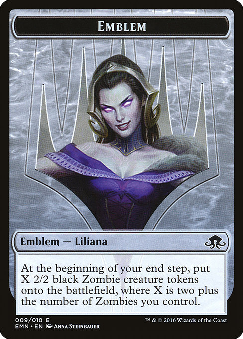 Liliana, the Last Hope Emblem Token TEMN