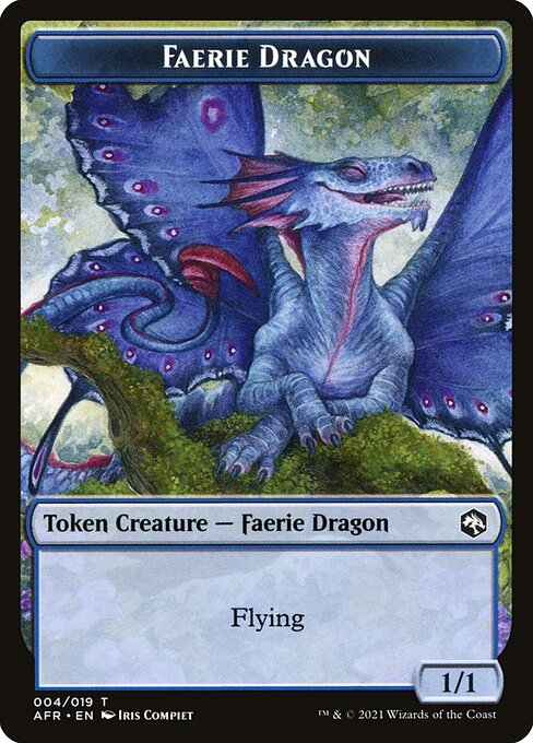 Faerie Dragon Token TAFR