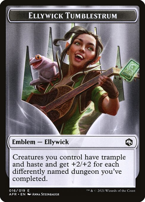 Ellywick Tumblestrum Emblem Token TAFR
