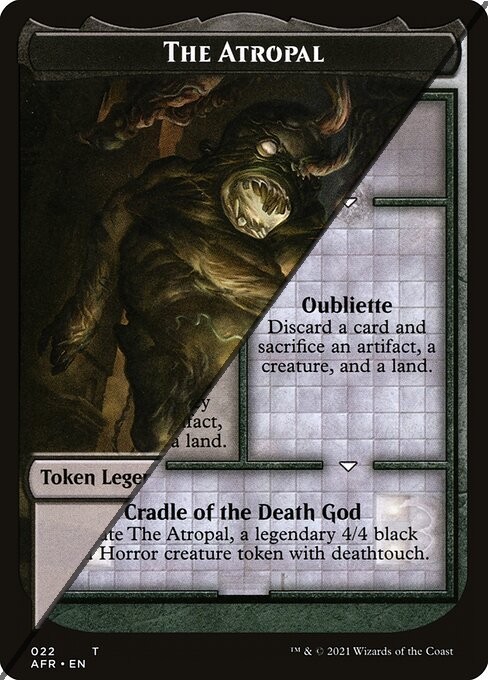 The Atropal Token 005 // Tomb of Annihilation Token TAFR 022