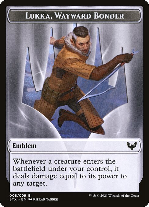 Lukka, Wayward Bonder Emblem Token TSTX