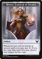 Rowan, Scholar of Sparks Emblem Token TSTX