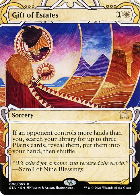 Gift of Estates [Borderless Etched Foil]
