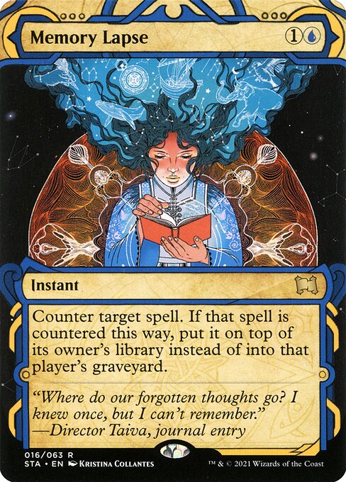 Memory Lapse [Borderless Etched Foil]