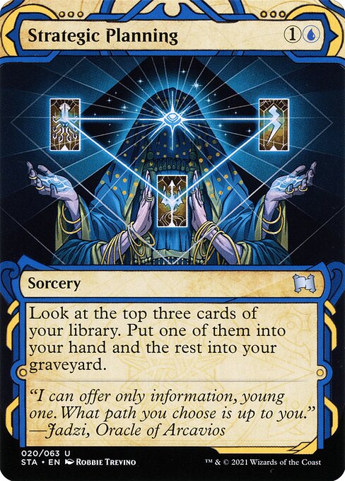 Strategic Planning [Borderless Etched Foil]