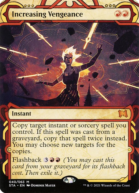Increasing Vengeance [Borderless Etched Foil]