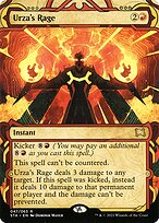 Urza's Rage [Borderless Etched Foil]