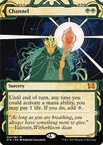 Channel [Borderless Etched Foil]