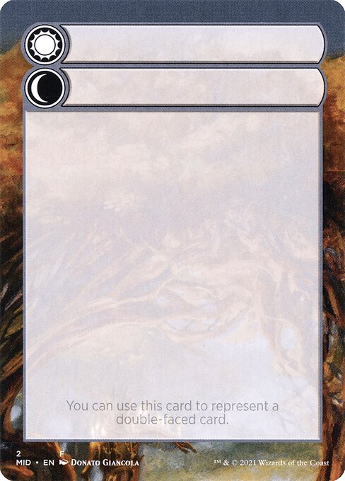 Double-Faced Substitute Card Token SMID