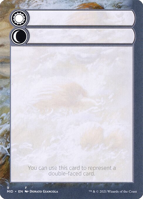 Double-Faced Substitute Card Token SMID
