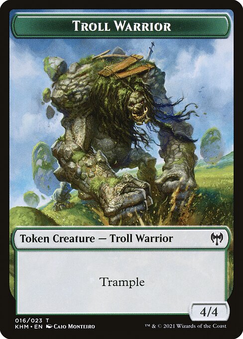 Troll Warrior Token TKHM