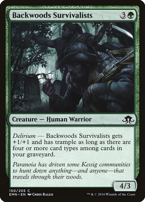 Backwoods Survivalists [Foil]