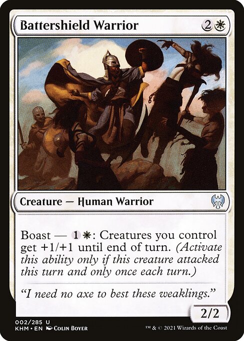 Battershield Warrior [Foil]