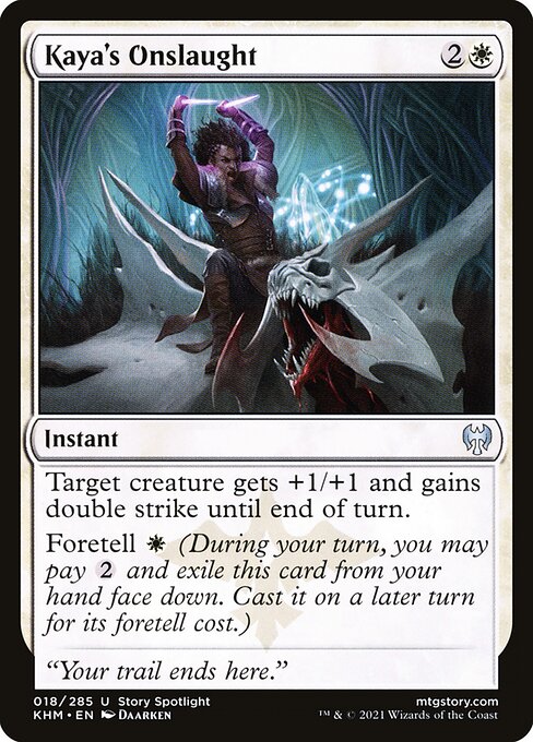 Kaya's Onslaught [Foil]