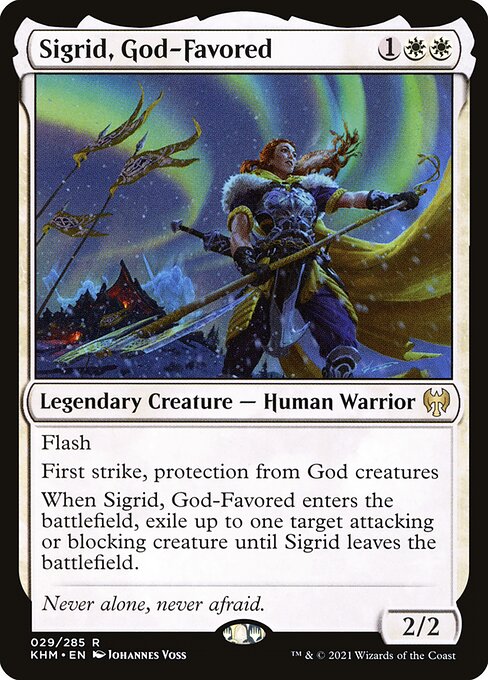Sigrid, God-Favored [Foil]