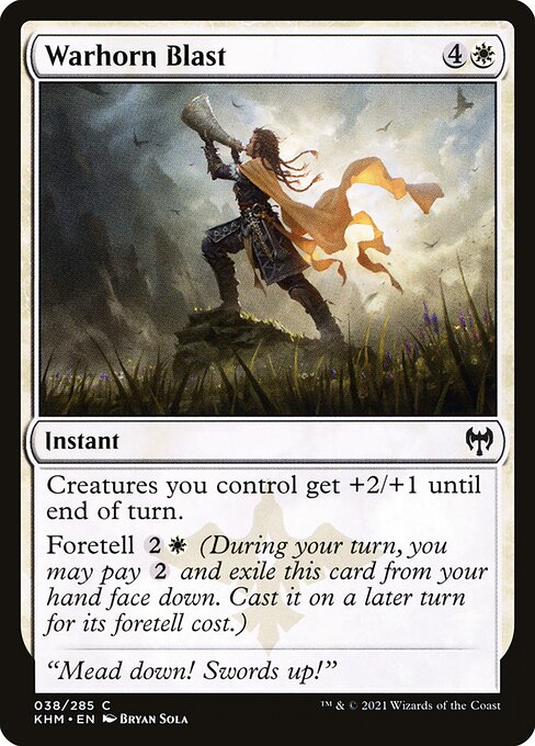 Warhorn Blast [Foil]