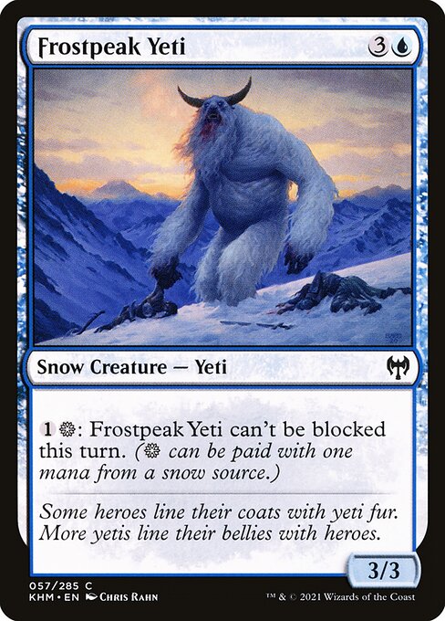 Frostpeak Yeti [Foil]