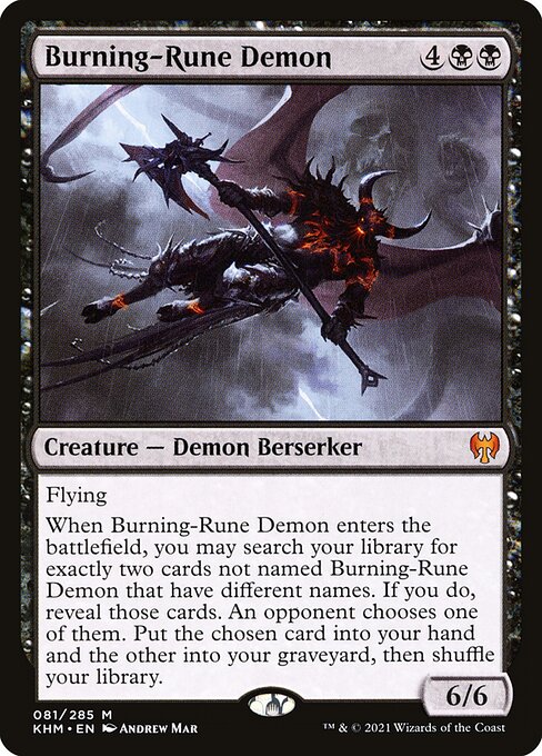Burning-Rune Demon [Foil]